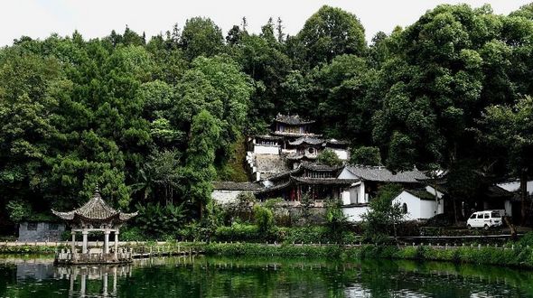 Древний поселок Хэшунь в уезде Тэнчун провинции Юньнань