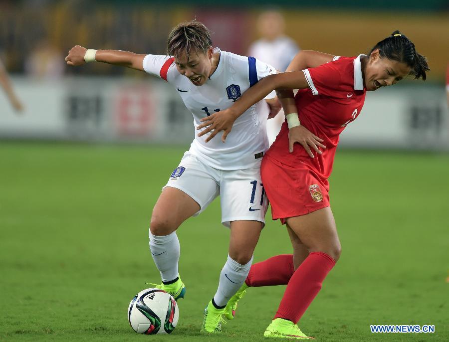 Стартовал финал Кубка Восточной Азии-2015 по футболу среди женщин