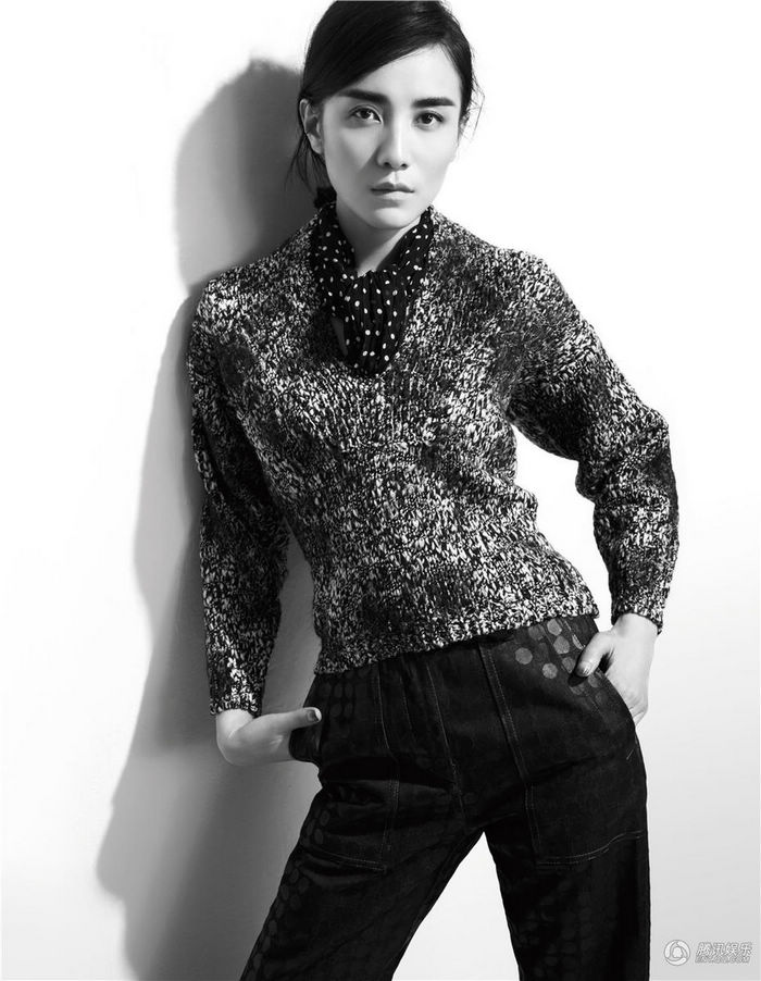 Телезвезда Сун Цзя попала на обложку модного журнала