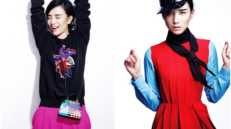 Телезвезда Сун Цзя попала на обложку модного журнала