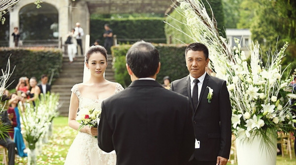 Торжественная свадьба актрисы Ли Сяожань