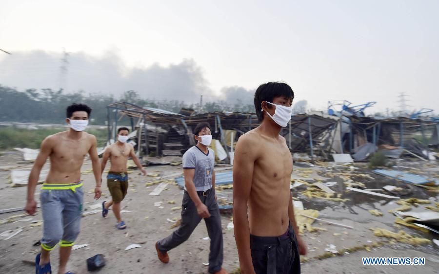 До 17 человек возросло число погибших в результате взрыва на складе в городе Тяньцзинь