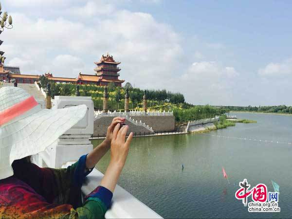 Величественная пагода Хуанхэ в Нинся-Хуэйском автономном районе