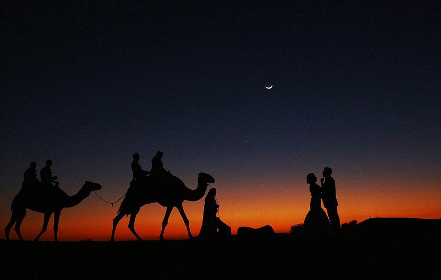 Впечатляющие свадебные фото