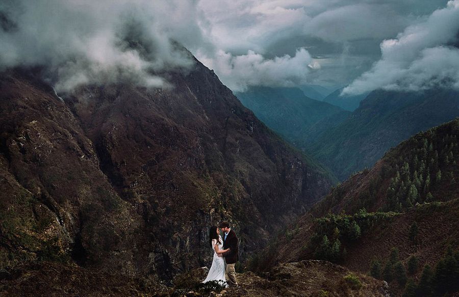 Впечатляющие свадебные фото