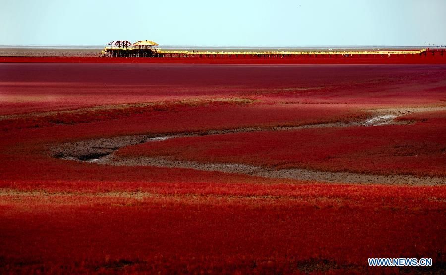 Удивидельная красота Красного пляжа