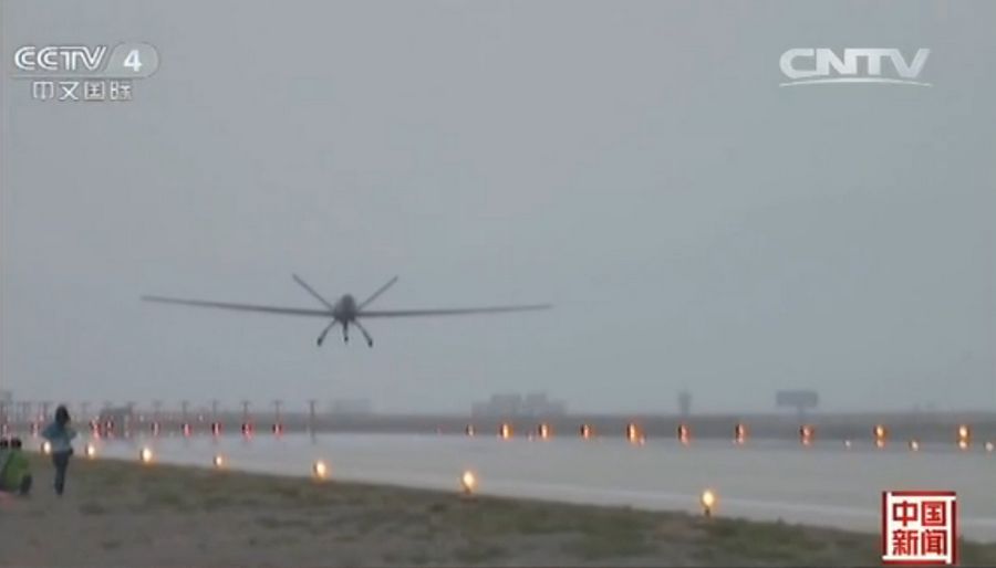 Завершилось лётное испытание китайского нового беспилотного самолета CH-5 ('Радуга-5')