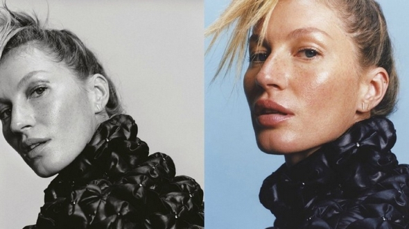 Жизель Бюндхен украсила своей естественной красотой обложку журнала Pop