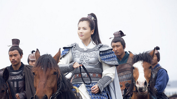 Красавица Лю Тао в телесериале «Огненная нирвана»