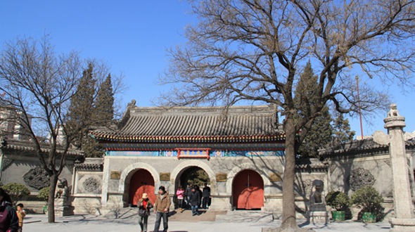 Храм белых облаков (Байюньгуань) в Пекине