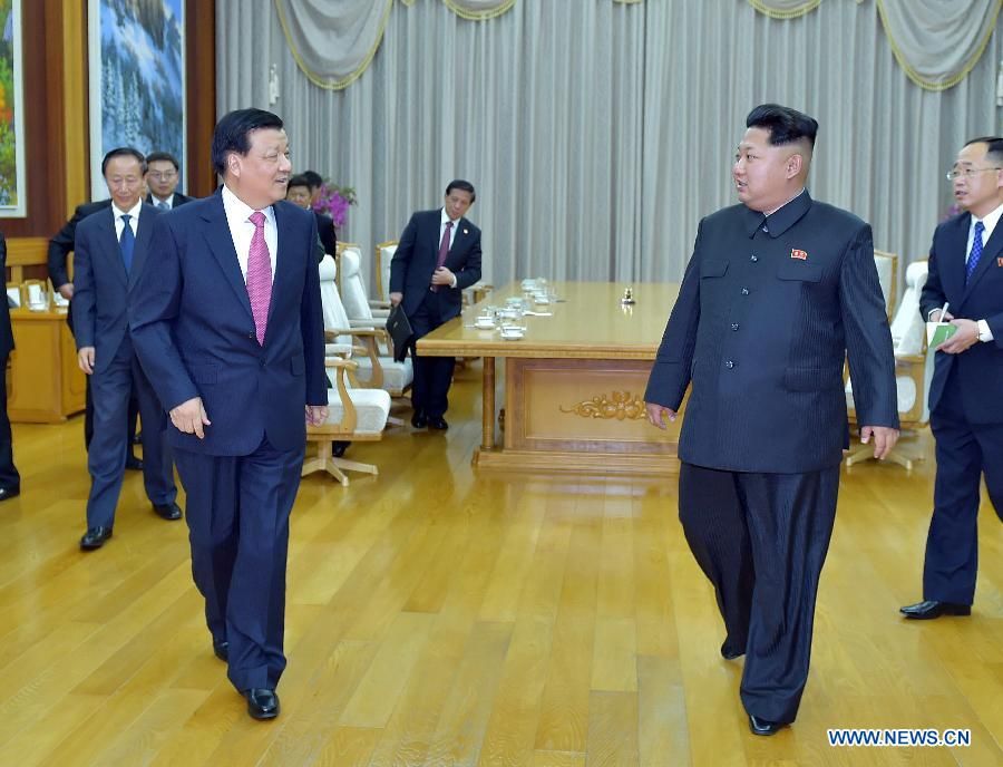 Лю Юньшань передал Ким Чен Ыну официальное послание Си Цзиньпина