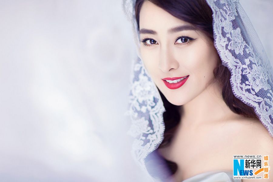 Свадебные фотографии актрисы Ма Су