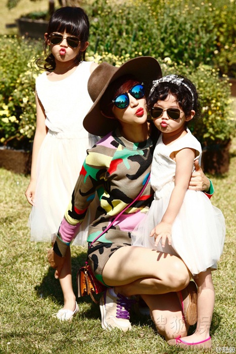 Счастливая семья Лу И и Бао Лэй