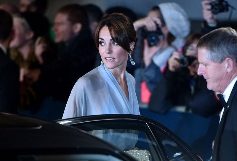 Кейт Миддлтон и принц Уильям присутствовали на премьере фильма «007: Спектр»