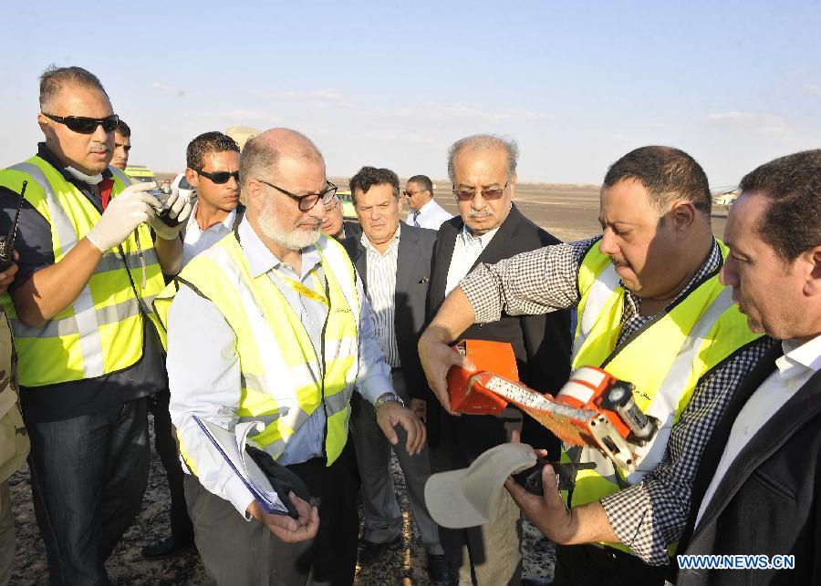 Министерство отметило, что обломки были обнаружены в гористой местности Хассана в 35 километрах к югу от города Аль-Ариш.