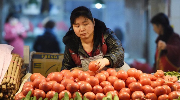 1,3-процентный рост индекса потребительских цен зарегистрирован в октябре в Китае
