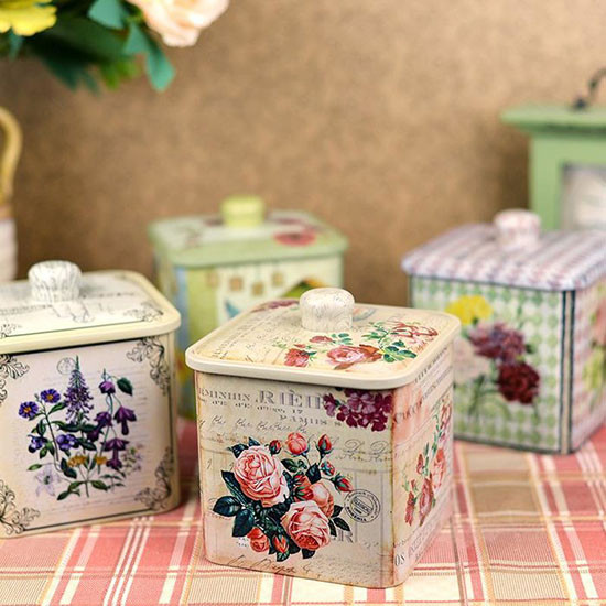 Красивые чайные коробки