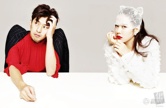 Тайваньский актер Чэнь Босэнь и актриса РК Сон Ё Чжин