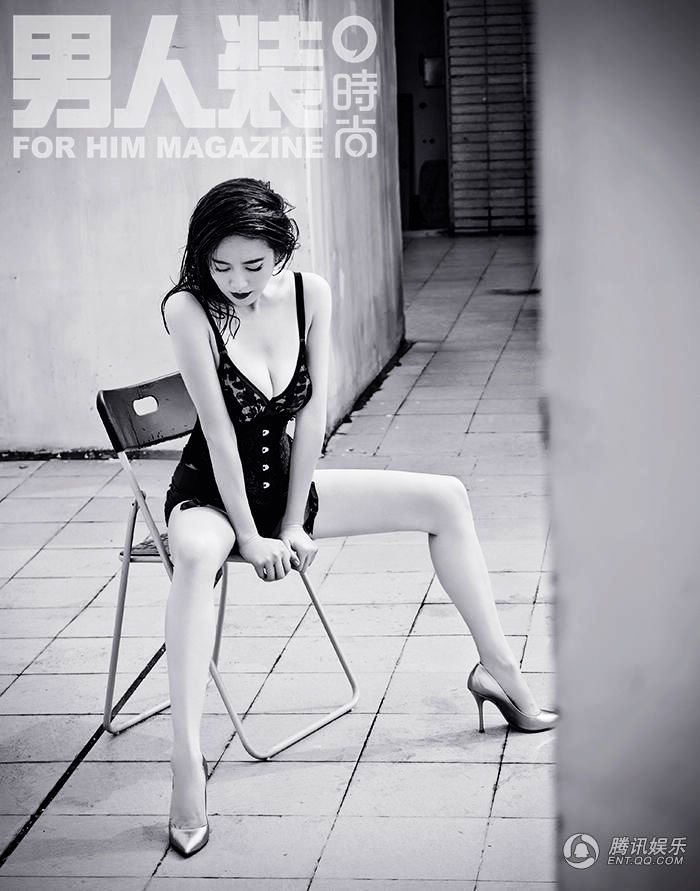 Цзо Сяоцин в сексуальных блокбастерах на журнале «FHM»