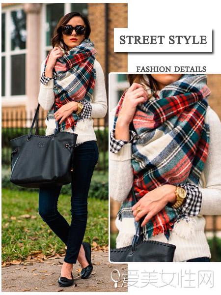 Уличная мода: как носить шарфы