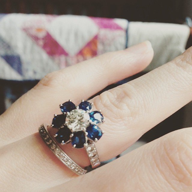 Необыкновенные бриллиантовые кольца в Instagram