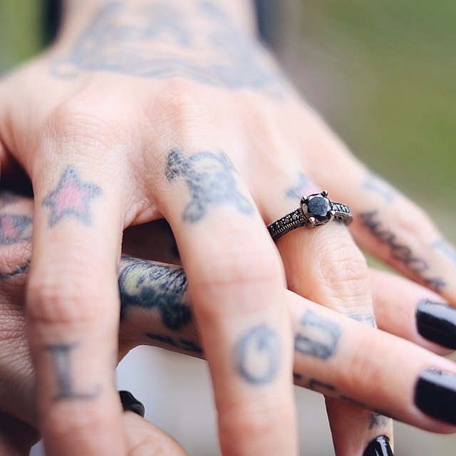 Необыкновенные бриллиантовые кольца в Instagram