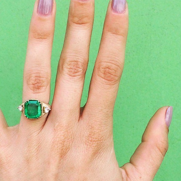 Необыкновенные бриллиантовые кольца в Instagram