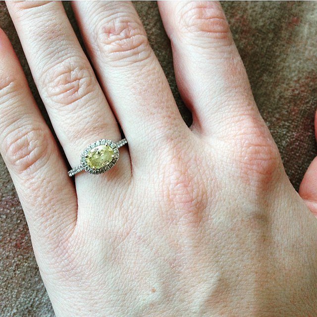 Необыкновенные бриллиантовые кольца в Instagram