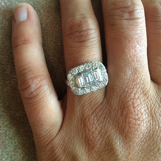 Необыкновенные бриллиантовые кольца в Instagram