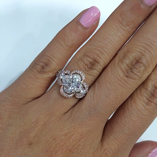 Необыкновенные бриллиантовые кольца в Instagram