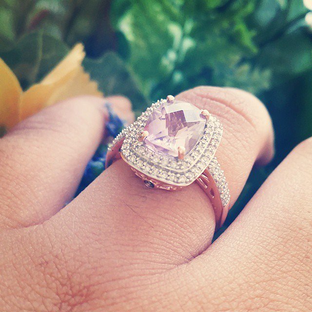 Необыкновенные бриллиантовые кольца в Instagram