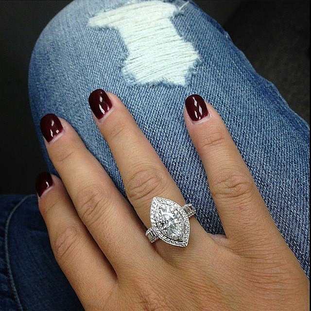 Необыкновенные бриллиантовые кольца в Instagram