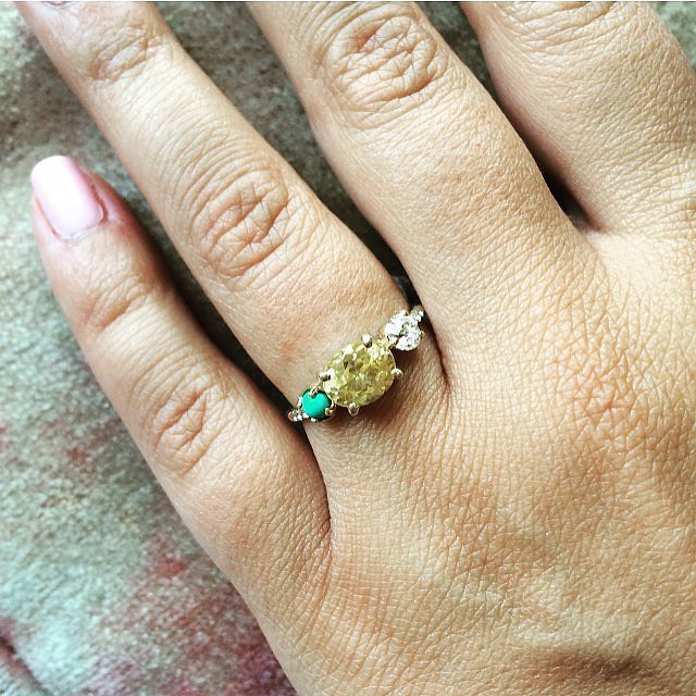 Необыкновенные бриллиантовые кольца в Instagram