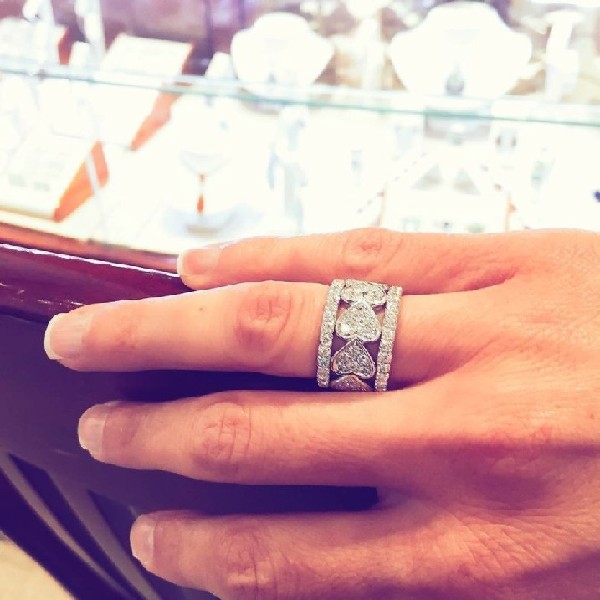 Необыкновенные бриллиантовые кольца в Instagram