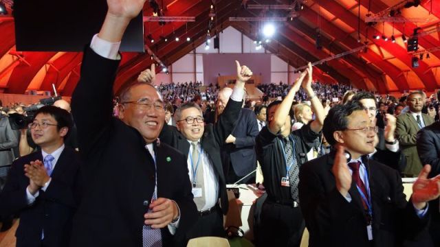 Парижское соглашение достигнуто в рамках широкого консенсуса -- представители КНР на переговорах