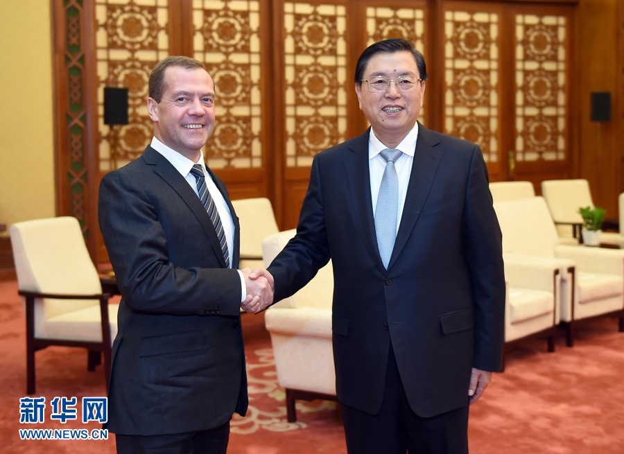 Председатель ПК ВСНП встретился с премьер-министром РФ Д.Медведевым