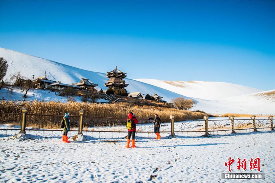 Снежная сказка Дуньхуана 