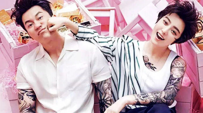 Влюбленные звезда Ли Чэнь и Фань Бинбин попали на модный журнал «COSMO»