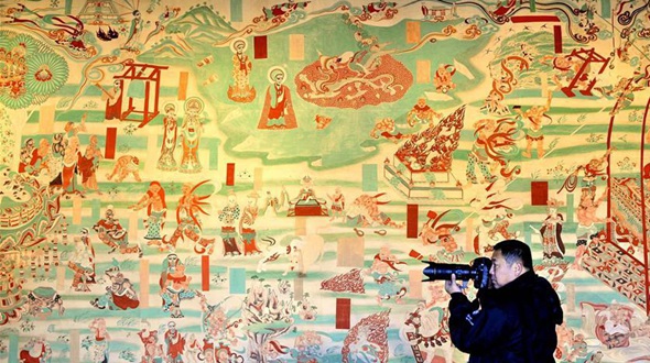 Выставка искусства Дуньхуана открылась в Пекине