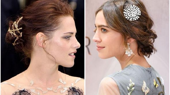 Голливудские звезды используют драгоценности вместо украшений для волос