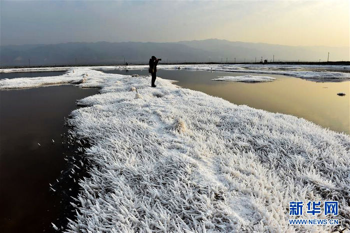 Феномен соляного озера около г. Юньчэн