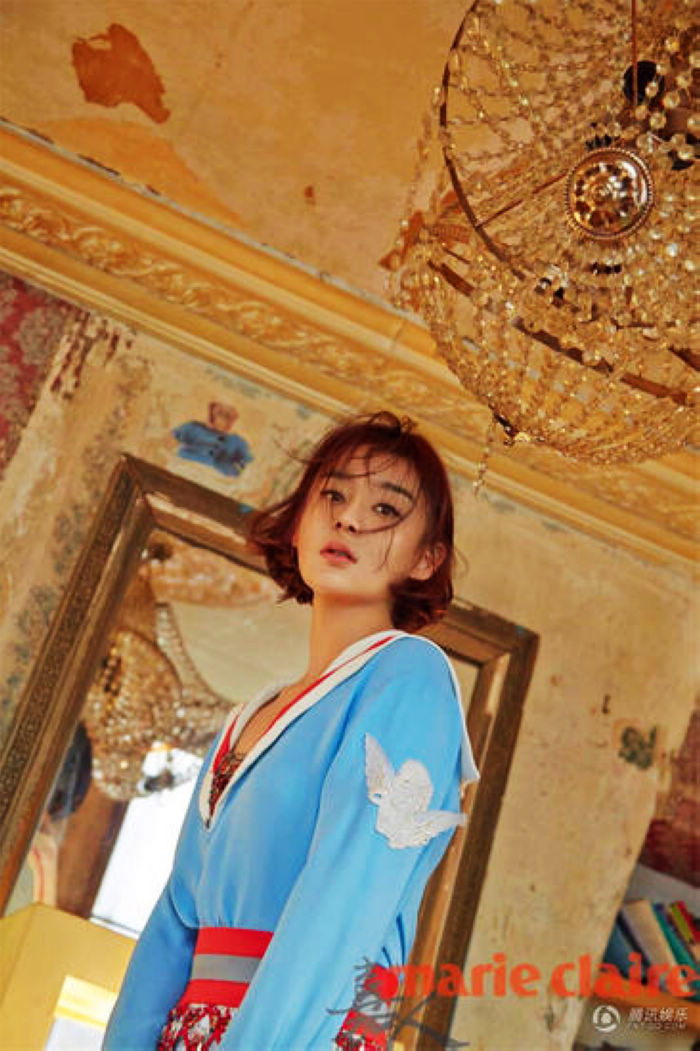 Красотка Юань Шаньшань попала на модный журнал