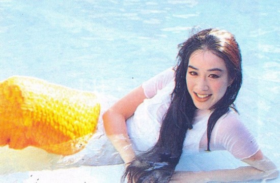 Красавица Чжун Лити в образе русалки