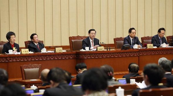 Чжан Дэцзян выступил с речью на закрытии 19-й сессии ПК ВСНП 12-го созыва