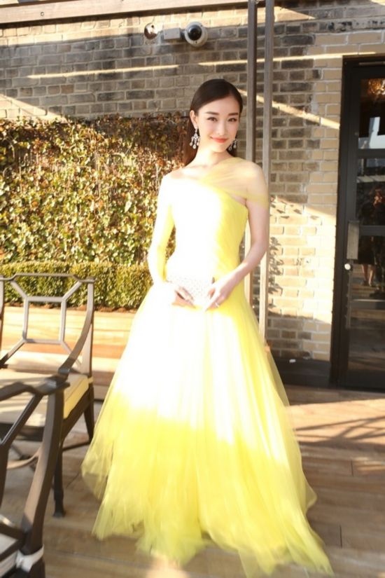 Стильная китайская актриса Ни Ни