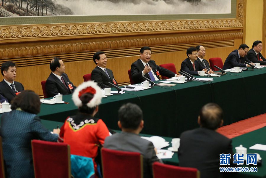 Си Цзиньпин принял участие в заседании делегации провинции Хэйлунцзян в рамках 4-й сессии ВСНП 12-го созыва