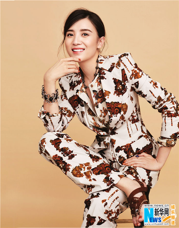 Сун Цзян попала на обложку модного журнала