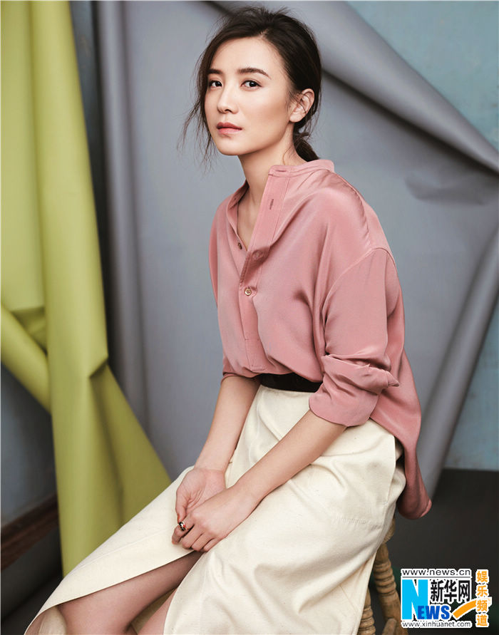 Сун Цзян попала на обложку модного журнала