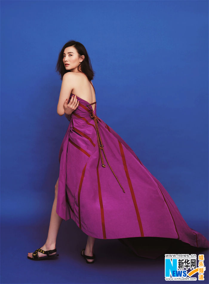 Сун Цзян попала на обложку модного журнала