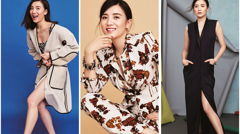 Сун Цзян попала на обложку модного журнала